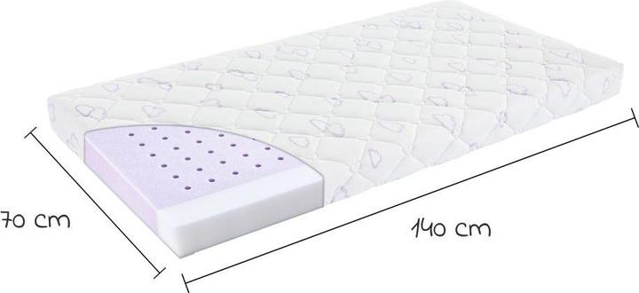 Produktbild Träumeland Babymatratze Milchstrasse (70 x 140 cm)