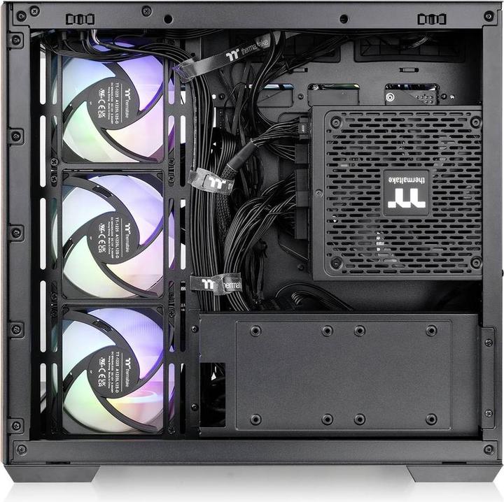 Produktbild Thermaltake Geh View 380 WS Midi Tower "ARGB" Black retail (mATX, Mini-ITX, ATX)