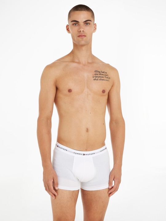Produktbild Tommy Hilfiger Low Rise Trunk grau (S, 4er Pack)