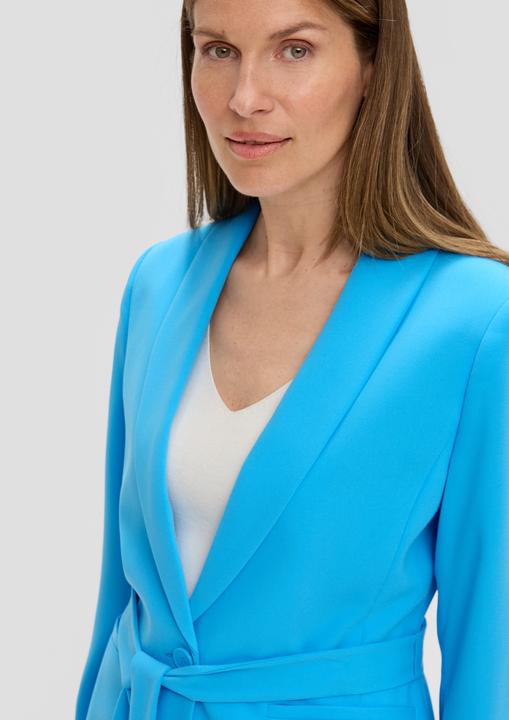 Produktbild s.Oliver Indoor-Blazer Blazer mit Bindegürtel (38)