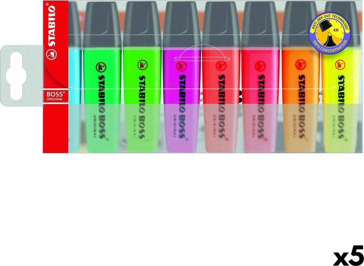 Produktbild STABILO Textmarker 8 Farben (8x)