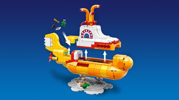 Actual product image LEGO Ideas Yellow Submarine (21306, LEGO Rare Sets, LEGO Ideas)