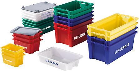 Image du produit eurokraft pro Bacs gerbables et emboîtables en polypropylène alimentaire