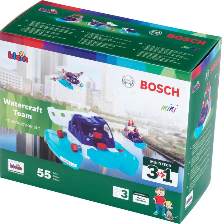 Actual product image Theo Klein Bosch 3 in 1 Konstruktions-Set Watercraft Team