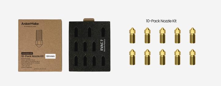 Produktbild Ankermake M5 Brass Nozzle kit 0,6mm (Düse)