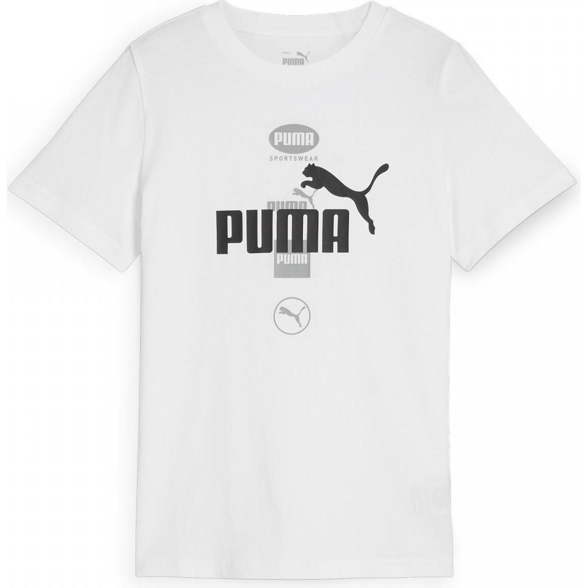 Thumbnail - Puma, Jungen, Sportshirt, POWER Graphic Tee B (116), Rot, 116