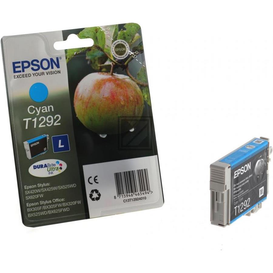 Thumbnail - Epson, Druckerpatrone, T1292 DuraBrite Ultra (C)