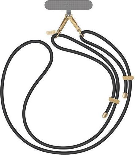 Actual product image Uniq Coehl Laurel uniwersalna smycz do telefonu czarny/black