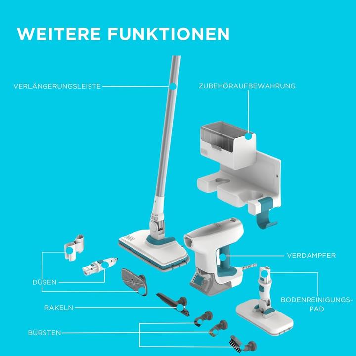 Image du produit Black & Decker BHSMP2008-QS (4 bar, 2000 W)