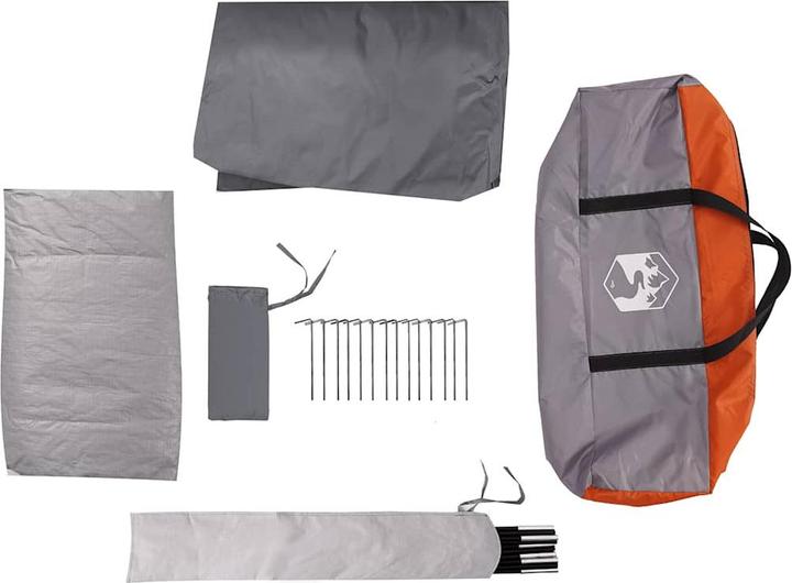 Immagine prodotto vidaXL Tenda Tipi per famiglie 8 persone Impermeabile (4.20 kg, 8 persone)