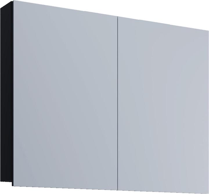 Actual product image VCM Wood bathroom furniture mirror cabinet Badinos (60 x 12 cm)