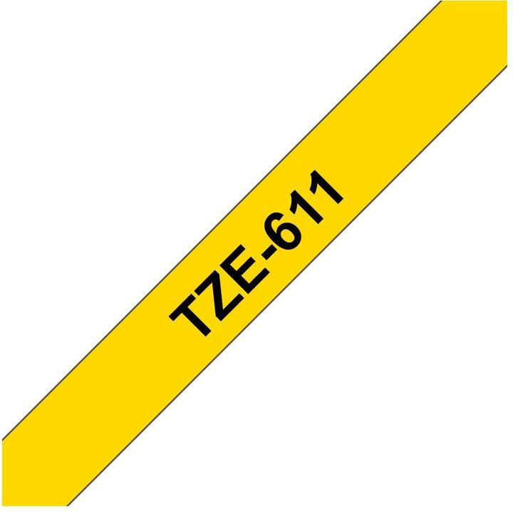 Image du produit Brother Tze-611 (0.60 cm, Noir)