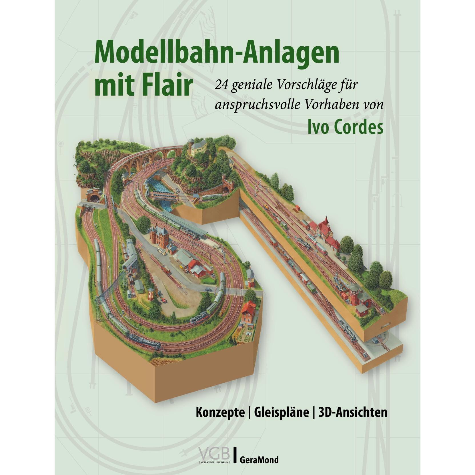 Thumbnail - GeraMond Modellbahn-Anlagen mit Flair: Konzepte, Gleispläne, 3D-Ansichten