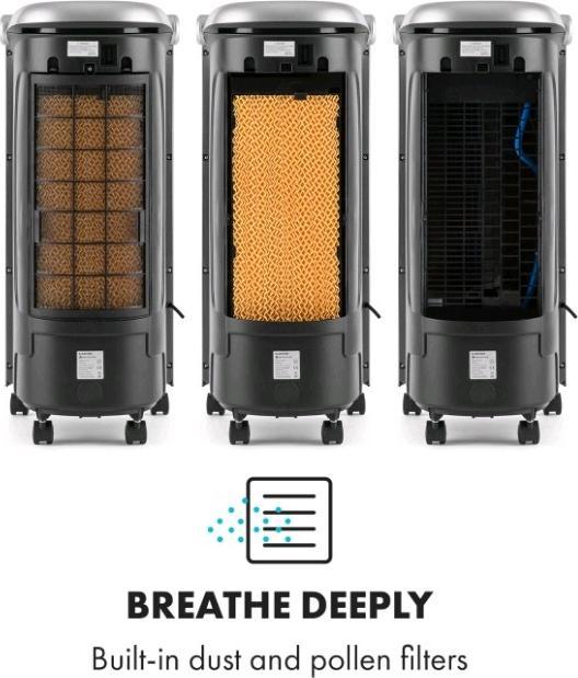 Produktbild Klarstein Maxfresh 3in1 Luftkühler Schwarz