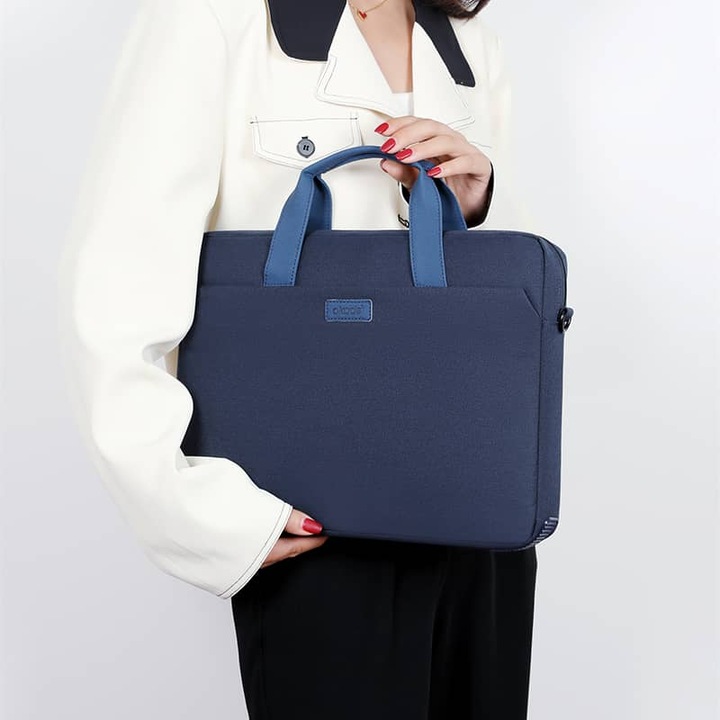 Actual product image Okade MacBook / laptop bag, 15.6 inch, T64, blue (15.60")