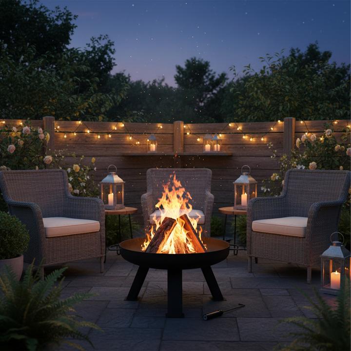 Produktbild Relaxdays Feuerschale (73 cm)