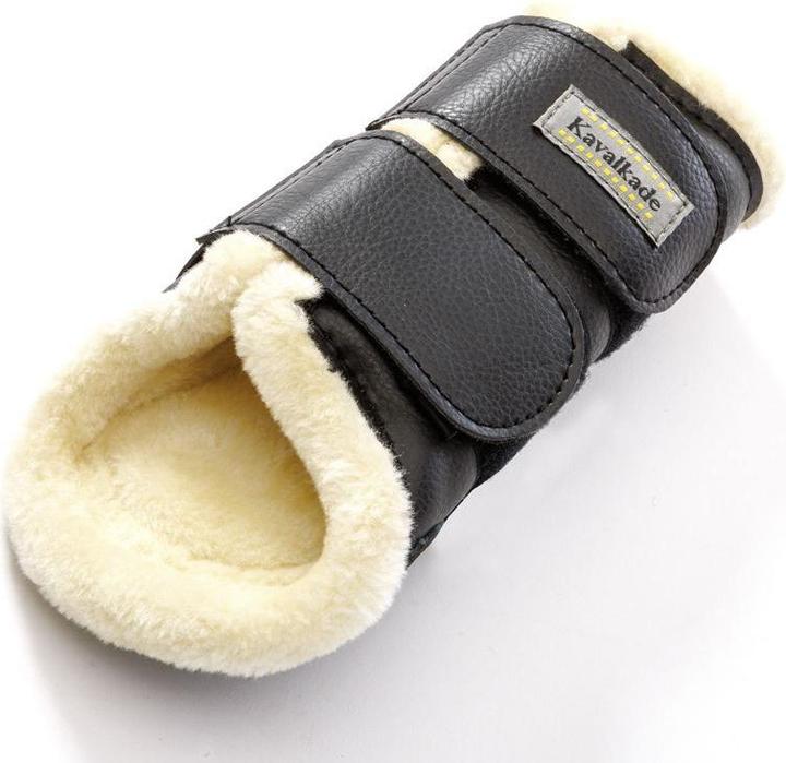 Actual product image Kavalkade Faux fur horse gaiters