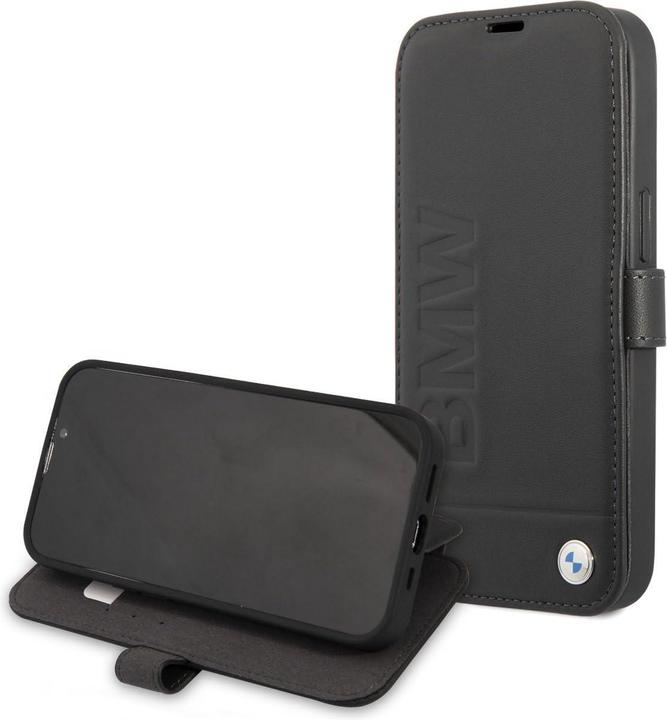 Image du produit BMW Étui pour BMFLBKP13SSLLBK iPhone 13 mini 5.4 quot  noir (Apple iPhone 13 mini)