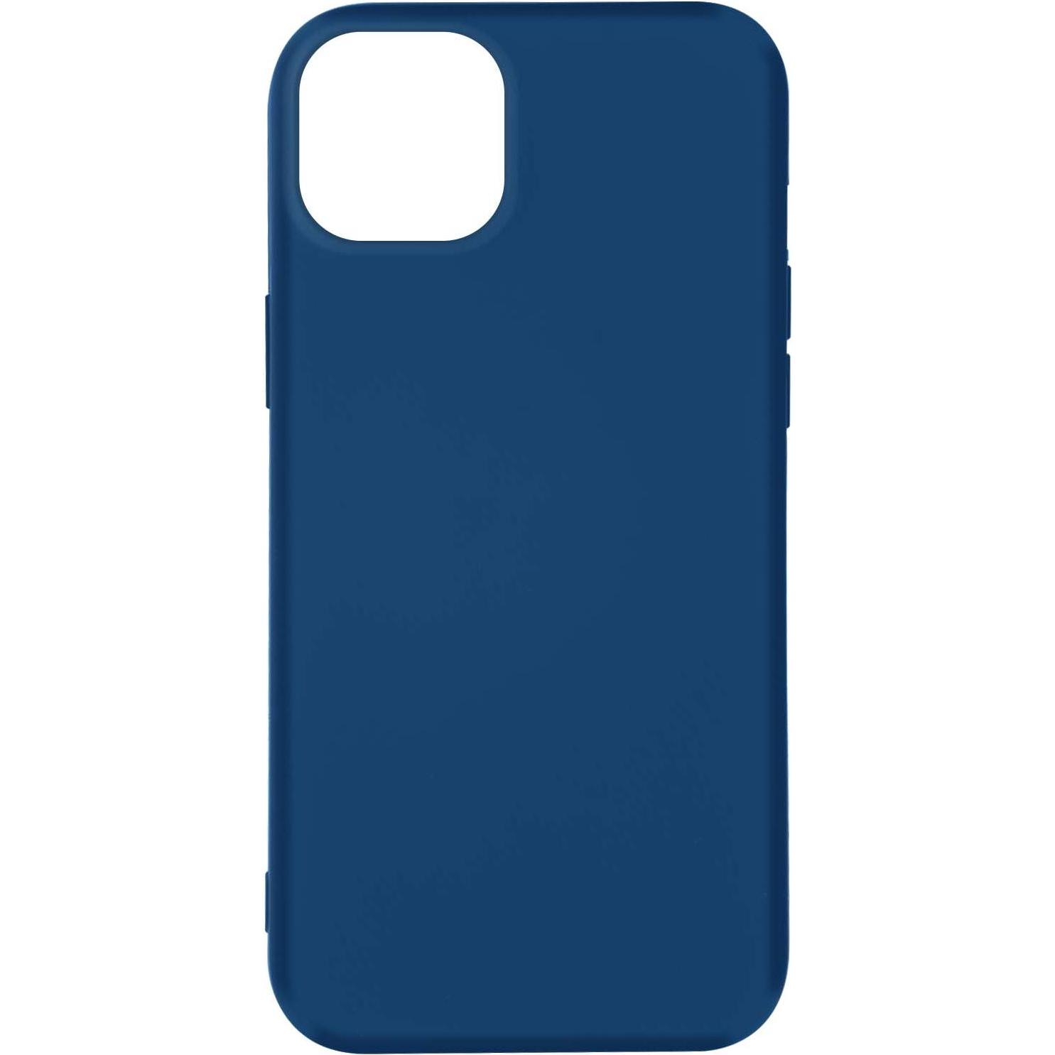 Avizar Soft Touch Handyhülle Series (Apple iPhone 14 Plus), Smartphone Hülle, Blau