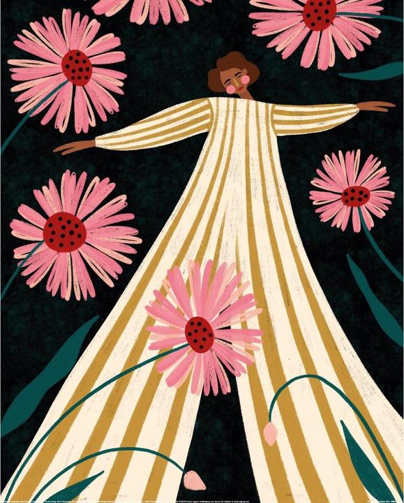 Bea Muller Rise Up bedruckt (60 x 80 cm)