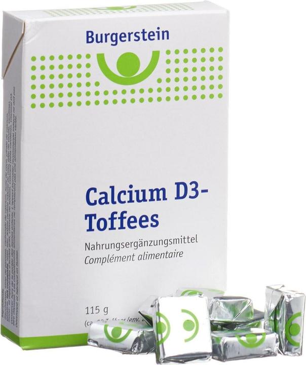 Produktbild Burgerstein Calcium D3 Toffees (1 Stück, Toffees, 115 g)
