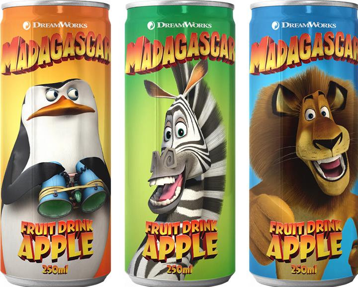 Actual product image Kids Madagascar (24 x 25 cl)
