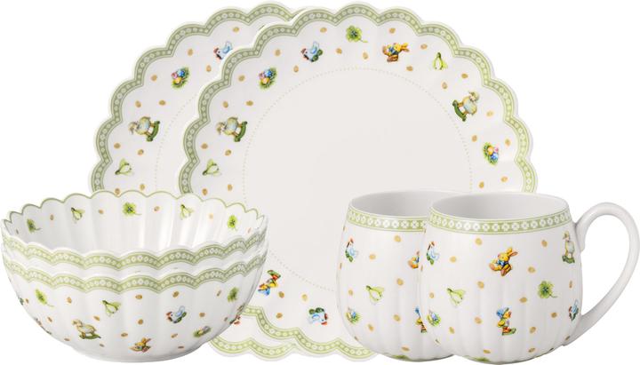 Villeroy & Boch Easter Delight Frühstück für 2 Set 6tlg (6 pcs)