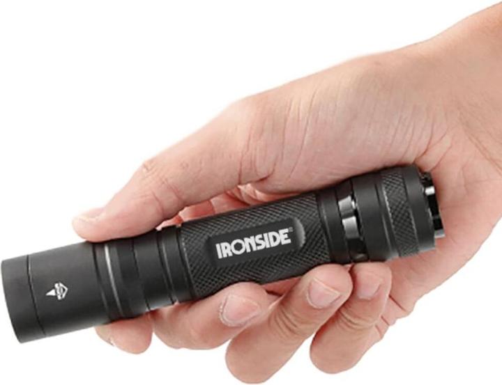 Actual product image Ironside Rechargeable torch 1000 lm 1 x Li-ion 3.7 V, 2600 mAh (14.10 cm, 1000 lm)