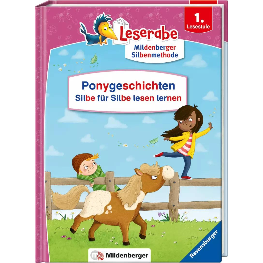 Thumbnail - Ponygeschichten – Silbe für Silbe lesen lernen - Leserabe ab 1. Klasse - Erstlesebuch für Kinder..., Kinderbücher von Ju...