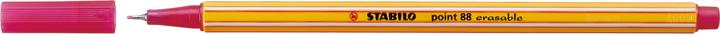 Produktbild STABILO point 88 erasable Fineliner mit löschbarer Tinte (Rot, 1x)