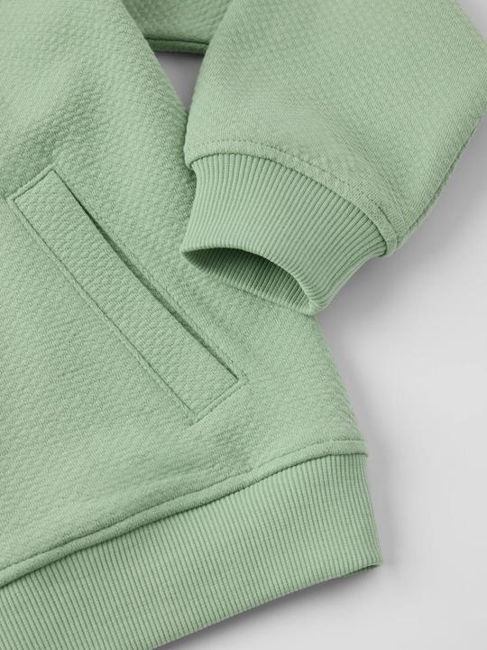 Produktbild PO.P Sweatjacke aus Bio-Baumwolle in Waffelstruktur (98)