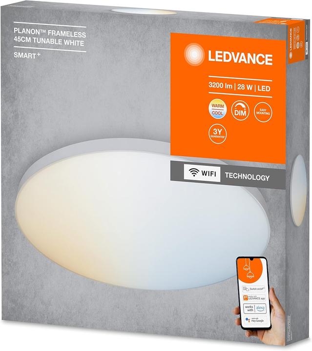 Immagine prodotto Ledvance Smart+ Planon senza cornice (2700 lm)