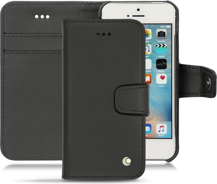 Actual product image Noreve Leather cover (Apple iPhone SE)