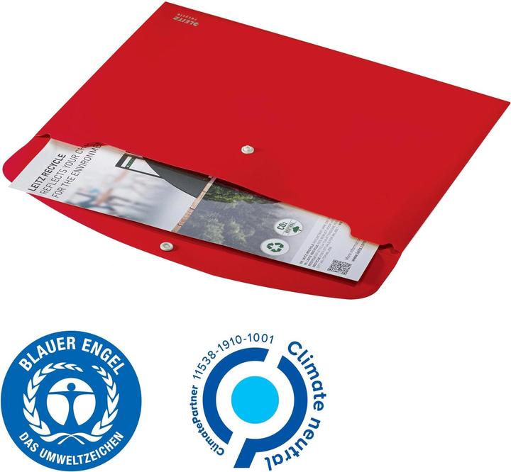 Productafbeelding Leitz Documentenmap Hoekmap A4 Rood (A4, 1 x)