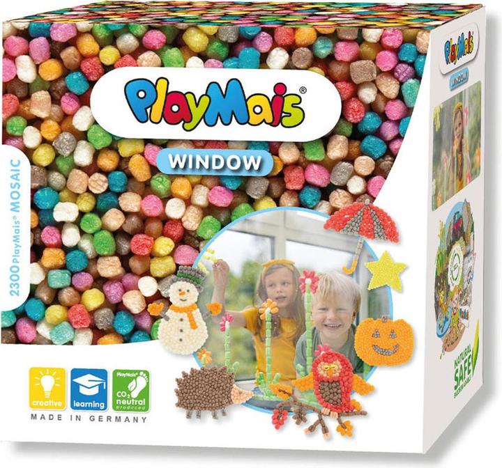 PlayMais Window Mosaic - Herst/Winter, 2300dlg.