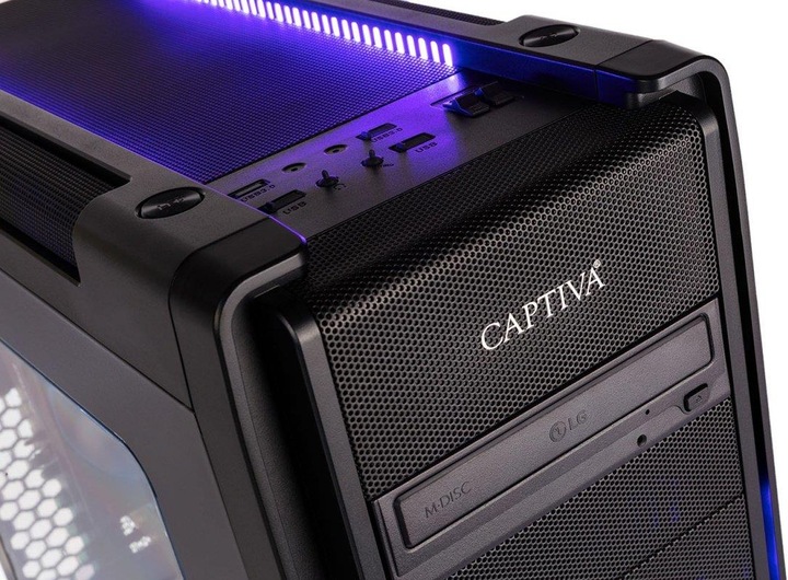 Produktbild Captiva G15A 18V2 Gaming PC (AMD Ryzen 7 2700, 16 GB, 250 GB, GeForce RTX 2070)