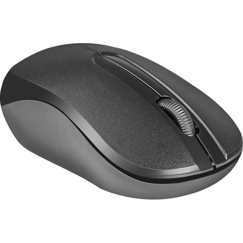 Thumbnail - Defender MAUS DATUM MM-285 RF SCHWARZ OPTICAL 1600dpi 3P (Kabellos), Maus, Schwarz