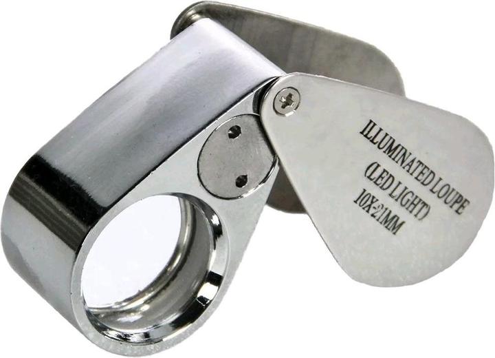 Image du produit Safe Loupe de précision en métal avec éclairage