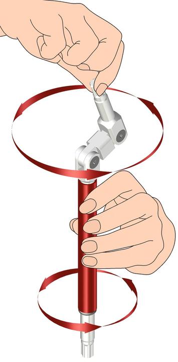 Actual product image Kraftwerk 5t XZN double joint wrench set