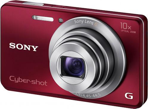 Sony DSC-W690, 16 MP, zoom WW 10x, filmati HD, rosso