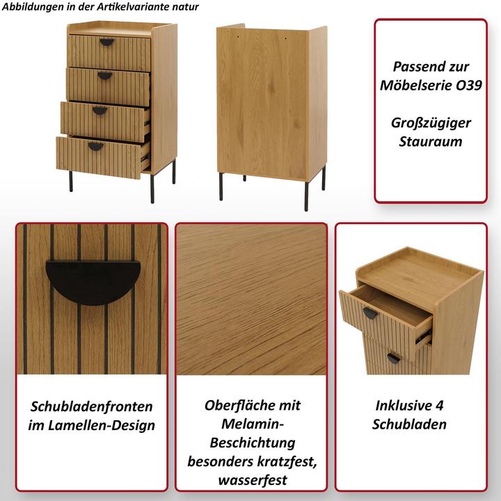 Produktbild MCW O39-K-4 (50 x 42 x 95 cm)