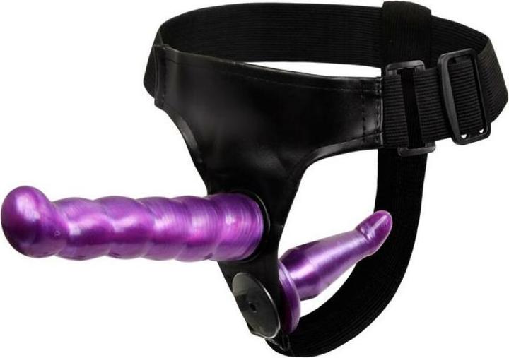 Image du produit Debra Double Pénétration Strap-On Lila