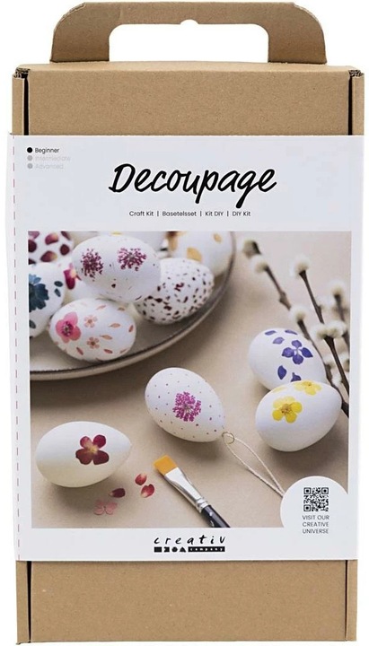 Immagine prodotto Creativ Company Set di decorazioni per uova di Pasqua Découpage