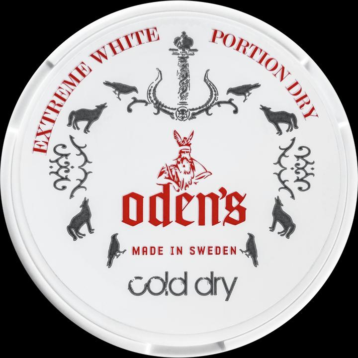 Odens Cold Dry Extreme White Portion (White Portion, 22 mg)
