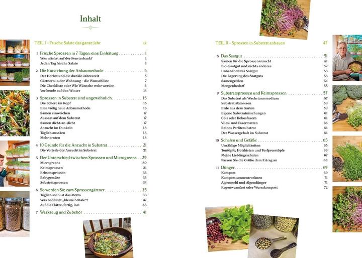 Produktbild Der Salatgarten für zuhause (Deutsch, Peter Burke, 2016)