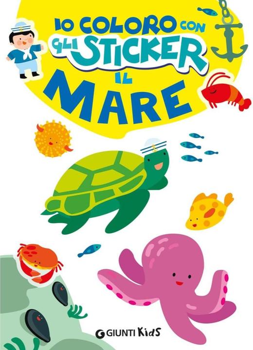 Produktbild Io Coloro Con Gli Stickers. Il Mare