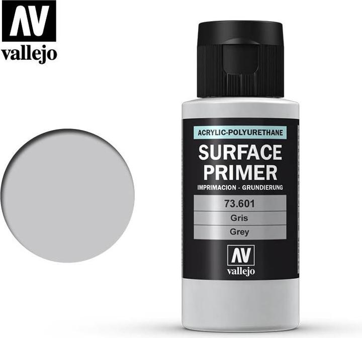 Actual product image Vallejo Surface Primer - Grey 60ml (73.601)