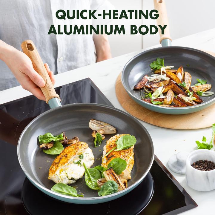 Actual product image Greenpan Mayflower (Frying pan, Saucepan, Aluminium, 28 x 6.20 cm)