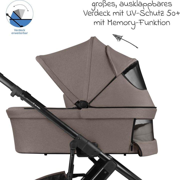 Produktbild ABC Design Kombi-Kinderwagen Salsa 5 Air inkl. Babywanne (0 Monate - 4 Jahre)