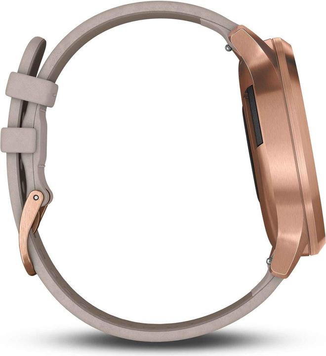 Produktbild Garmin Armband (20 mm, Veloursleder, Vivoactive 3, Vivomove HR, Forerunner 645)